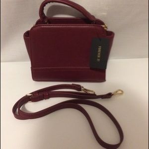 Forever 21 NWT Bag Burgundy
